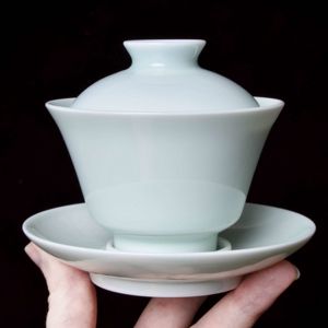 Gaiwan JingdeZhen - Un gaiwan traditionnel en porcelaine de Jingdezhen